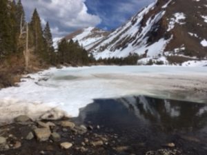 Inlet on the north end of Big V Mountain