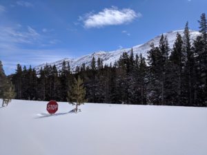 A Stop Sign Near VL Resort Entrance