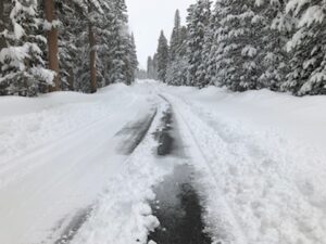 VL Rd at Tamarack looking west