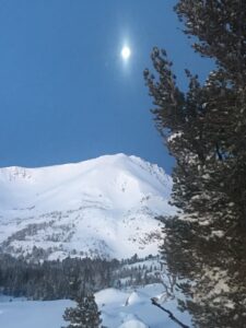 View to south from Summit or Baggett cabin