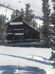 view of the Prindle cabin on Summit Dr.