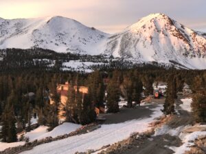 A south view from Baggett cabin on Summit Dr.