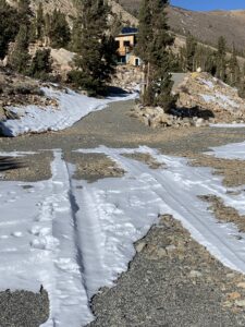 Summit Dr. below Baggett cabin