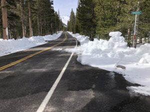 VL Road at Tamarack Looking West