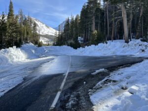 Dunderberg Meadow Road Cleared in Snow