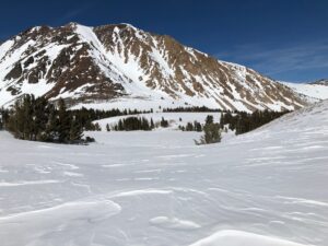 Beautiful view of a snow covered mountain