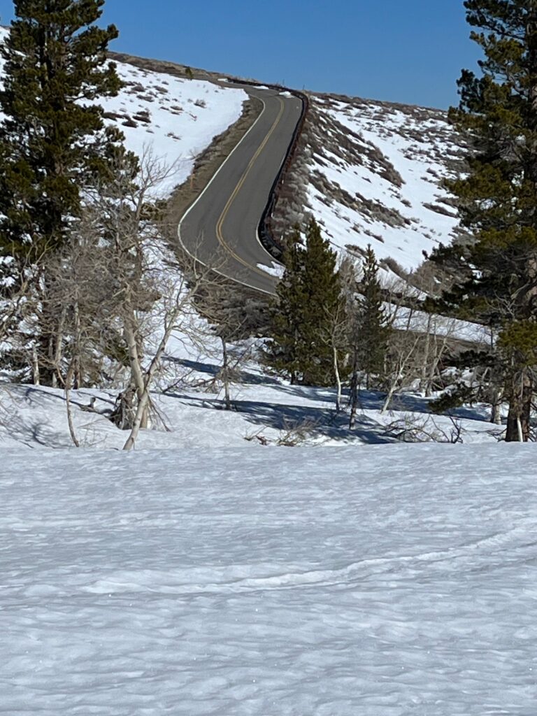 VL Road melted out on March 3, 2026 Photo by Walt