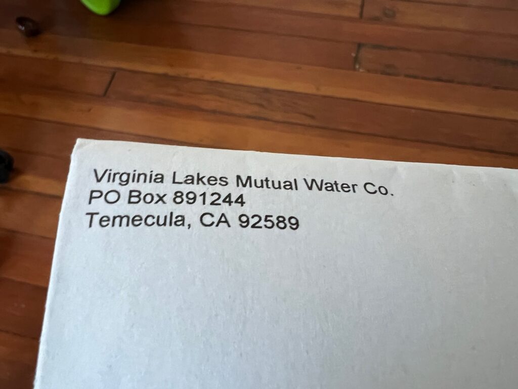 address