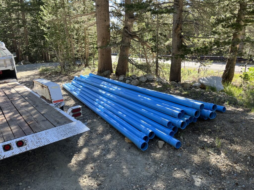 New Pipe for Tamarack
